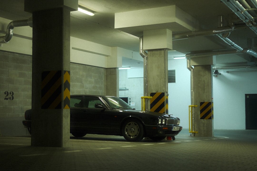 Hidden underground garage housing a mysterious private car collection